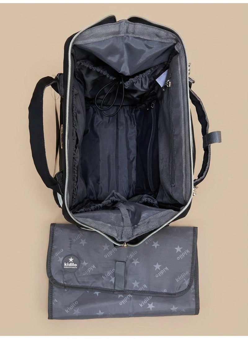 كيديليو شنطة كيديلو الاحترافية للأمهات - شنطة ضهر سعة كبيرة بجيوب حرارية ومفرش غيار - شنطة بيبي للمشاوير والسفر - Image 4